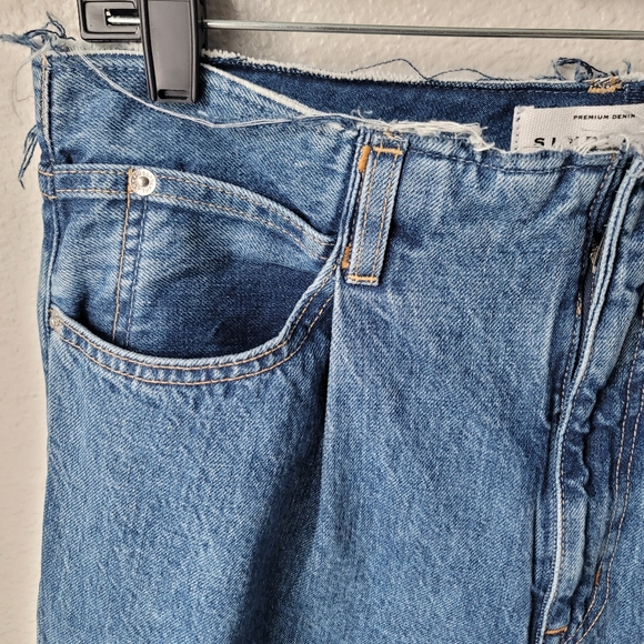 SLVRLAKE Taylor Wide Leg Pleated Jeans Size 29 In Sweet Memory - Picture 7 of 14